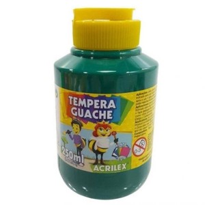 TINTA GUACHE 250ML VERDE BANDEIRA 511 ACRILEX