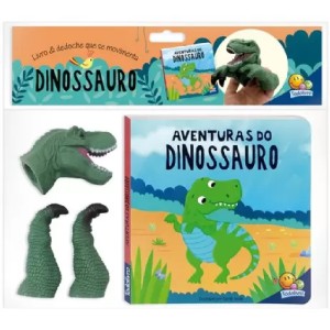 AVENTURAS COM DEDOCHES AVENTURA DO DINOSSAURO ED TODOLIVRO