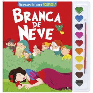 BRINCANDO AQUARELA BRANCA DE NEVE ED TODOLIVRO