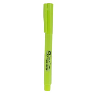 CANETA MARCA TEXTO GRIFPEN VERDE FOLHA FABER CASTELL