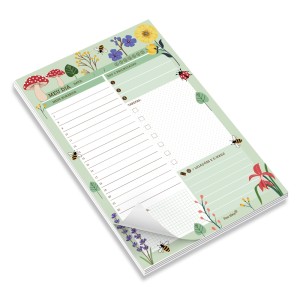 BLOCO TAREFAS DO DIA LOVE GARDEN FINA IDEIA