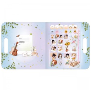 FOLHAS PARA COLORIR MALETA JOLIE 8 FOLHAS TILIBRA