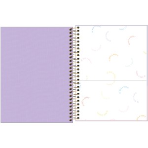 CADERNO ESPIRAL CAPA PLAS COLEGIAL 10M HAPPY LS 160F TILIBRA