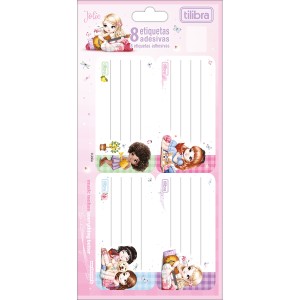 ETIQUETA ESCOLAR ADESIVA JOLIE TILIBRA