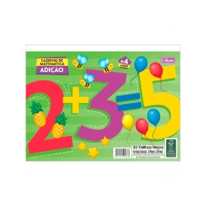 CADERNO DE MATEMÁTICA ADIÇÃO ACADEMIE 32FLS TILIBRA