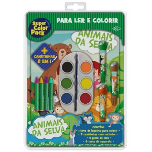 SUPER COLOR PACK ANIMAIS DA SELVA ED DCL