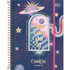 AGENDA ESPIRAL DIÁRIA M5 CAPRICHO TILIBRA