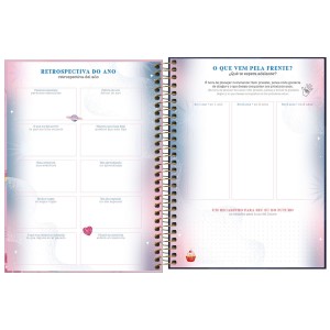 AGENDA ESPIRAL DIÁRIA M5 CAPRICHO TILIBRA