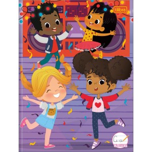 CADERNO DE CALIGRAFIA BROCHURA CD SAPECA FEM 40 FLS TILIBRA