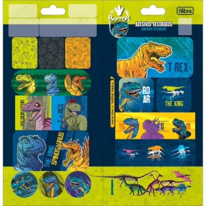 ADESIVO DECORADO DUPLO RAPTOR TILIBRA