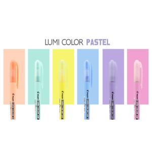 MARCA TEXTO LUMI COLOR SOFT LARANJA PASTEL PILOT