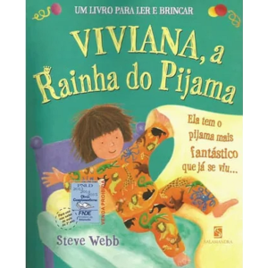 VIVIANA RAINHA DO PIJAMA STEVE WEBB EDITORA SALAMANDRA