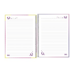 CADERNO ESPIRAL CD UNIV 1M LOVELY FRIEND 80 FLS TILIBRA