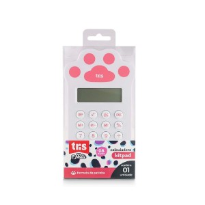 CALCULADORA BOLSO  HOLIC PETS  8 DÍGITOS TRIS