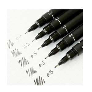 CANETA NANKIN UNI PIN FINE LINE 0.5MM  MITSUBISHI UNI-BALL