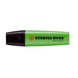 MARCA TEXTO STABILO BOSS VERDE CLARO 70/33