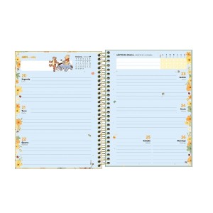 PLANNER ESPIRAL POOH M7 TILIBRA