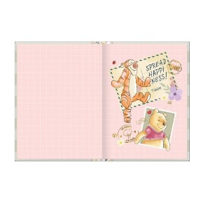 CADERNO BROCHURA CD COLEGIAL POOH 160FLS TILIBRA