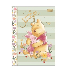 CADERNO BROCHURA CD COLEGIAL POOH 80FLS TILIBRA