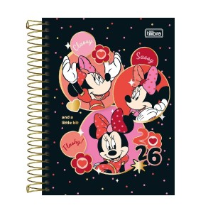 AGENDA ESPIRAL DIÁRIA MINNIE TILIBRA