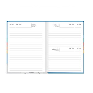 AGENDA COSTURADA DIÁRIA PEPPER PERMANENTE MASC M4 TILIBRA