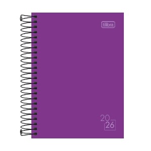 AGENDA ESPIRAL DIÁRIA SPICE CORES M3 TILIBRA