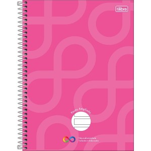 CADERNO ESPIRAL UNIV PAUTA AMPLIADA CD NEURO 80 FLS TILIBRA