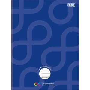CADERNO BROCHURA CALIGRAFIA PAUTA AMPLIADA NEURO 40F TILIBRA