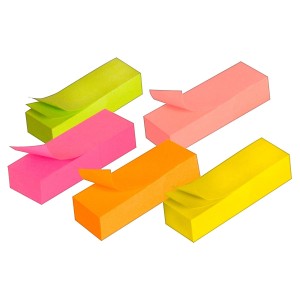 BLOCO ADESIVO TILI NOTES 50X15MM 500 FLS C/ 5 CORES TILIBRA