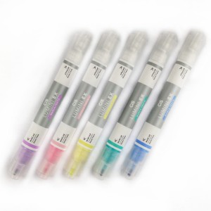 CANETA MARCA TEXTO APAGÁVEL LUMINI EX KIT C/ 5 CORES CIS