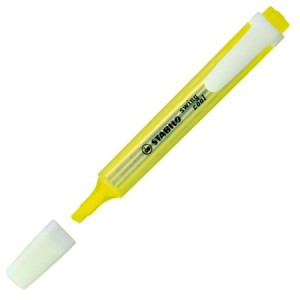 MARCA TEXTO SWING COOL 275/24 AMARELO STABILO