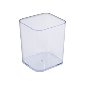 PORTA OBJETOS DELLOCOLOR CRISTAL TRANSPARENTE DELLO