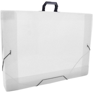 PASTA MALETA C/ ALÇA A3 CRISTAL DAC