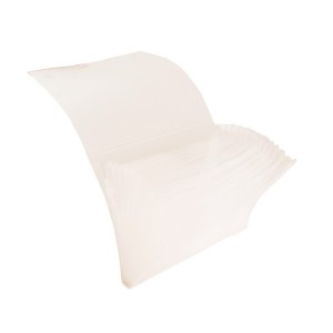 PASTA SANFONADA 12 DIVISOES A4 -COLOR GRID TRANSPARENTE