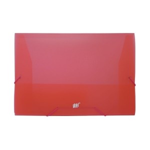 PASTA C/ ELÁSTICO OFÍCIO COLOR GRID VERM - YES