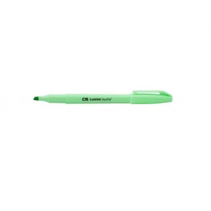 CANETA MARCA TEXTO LUMINI VERDE PASTEL CIS