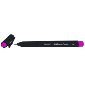 CANETA SUPERSOFT PEN 1.0 ROSA FABER-CASTELL