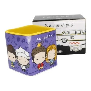 CANECA CUBO 300ML FRIENDS KAWAI ZONA CRIATIVA