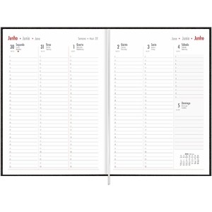 PLANNER EXECUTIVO COSTURADO CAMBRIDGE SET M6 TILIBRA