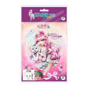 COLORIR COM GIZ DE CERA LA FADINNE ED BRASILEITURA