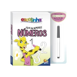 FÁCIL DE APAGAR NÚMEROS ED TODOLIVRO