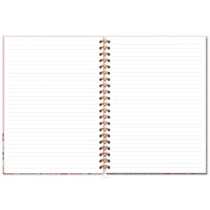 CADERNO UNIVERSITÁRIO 96FLS BORBOLETAS FINA IDEIA