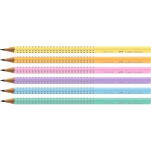 ECOLÁPIS GRAFITE 2B GRIP PASTEL FABER-CASTELL