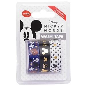 WASHI TAPE MICKEY BT/3 MOLIN