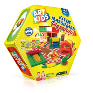 KIT DE MASSINHAS PIZZAIOLO ACRILEX