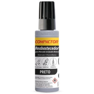 TINTA MARCADOR QUADRO BRANCO REABASTECERDOR 30ML COMPACTOR