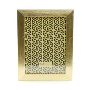 PORTA RETRATO 15X20CM DOURADO ESCOVADO