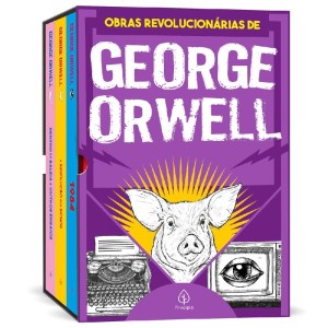 AS OBRAS REVOLUCIONÁRIAS DE GEORGE ORWELL - BOX COM 3 LIVROS ED PRINCIPIS