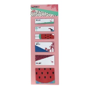 BLOCO ANOTAÇÕES ADESIVA FLAMINGO
