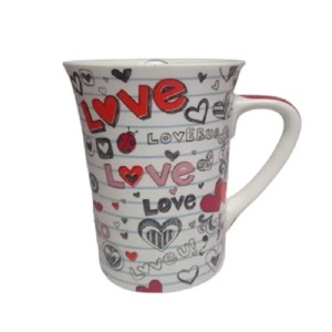 CANECA CERÂMICA 320ML LOVE